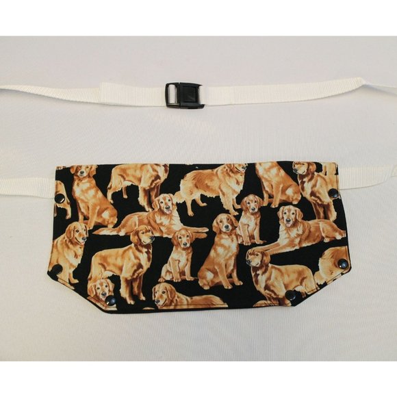 MedThreads Accessories - Golden Retrievers Belly Bag Cotton Cloth Cover